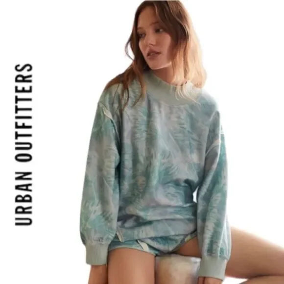 NEW Out From Under UO Urban Outfitters Camilla Seamed Pullover Sweatshirt S M L - Picture 2 of 3